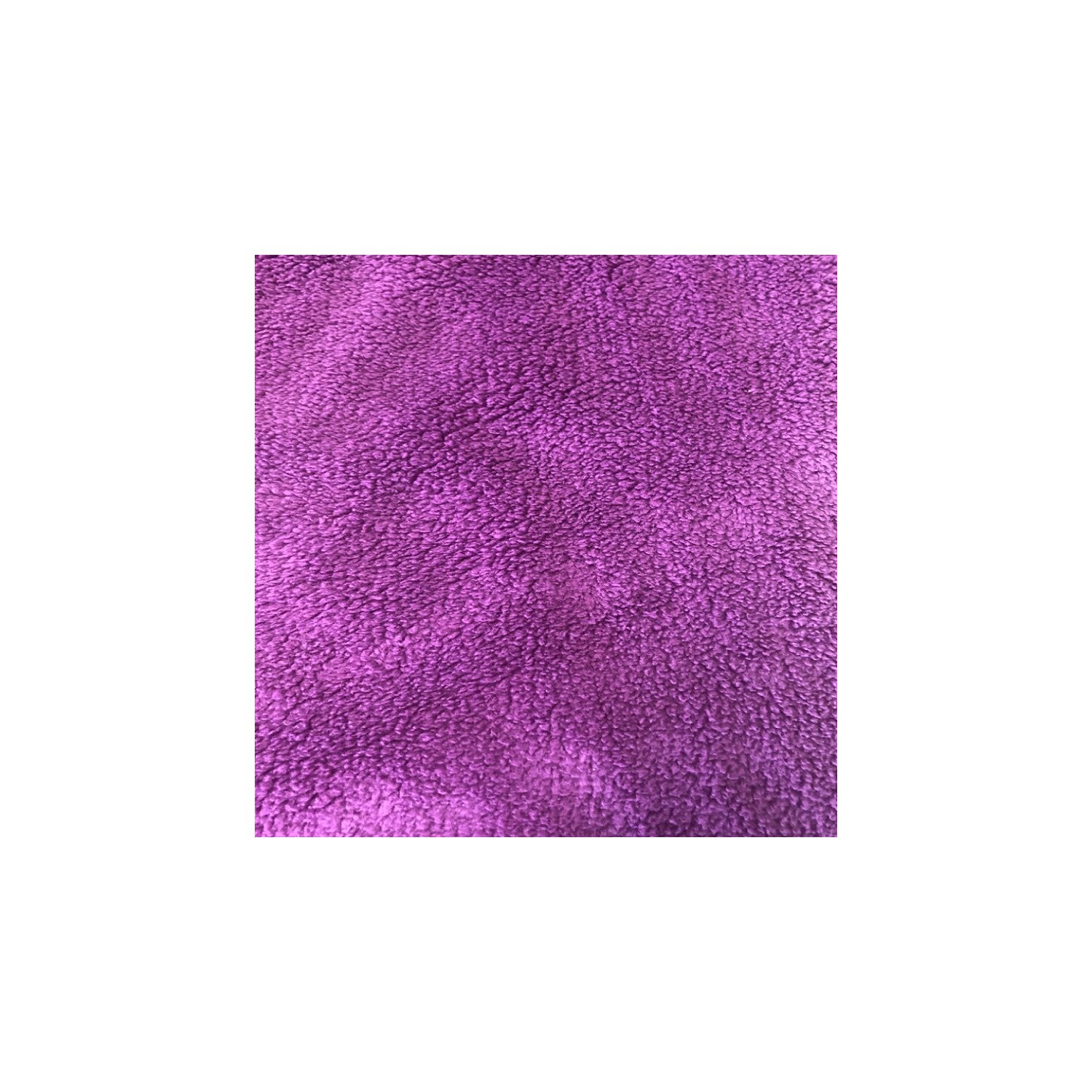 Microfaser Kurzbademantel in Teddy-Plüsch-Qualität mit Kapuze, 1 Stück brombeere-S