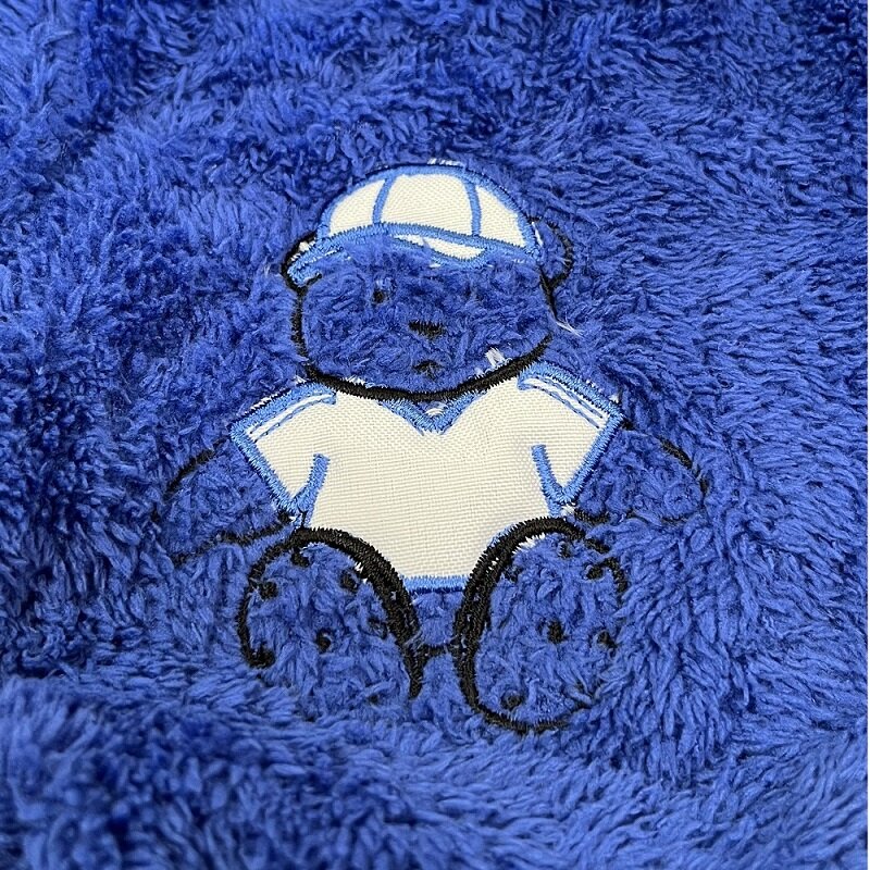Microfaser Kinderbademantel in Teddy-Plüsch-Qualität, 1 Stück
