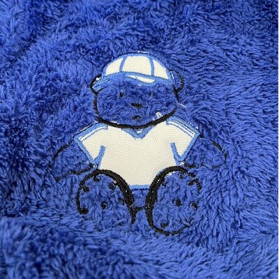 Microfaser Kinderbademantel in Teddy-Plüsch-Qualität, 1 Stück