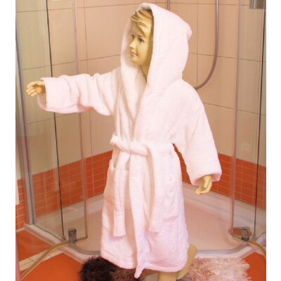 Microfaser Kinderbademantel in Teddy-Plüsch-Qualität, 1 Stück