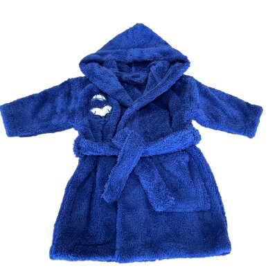 Microfaser Kinderbademantel in Teddy-Plüsch-Qualität, 1 Stück