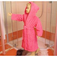 Microfaser Kinderbademantel in Teddy-Plüsch-Qualität, 1 Stück