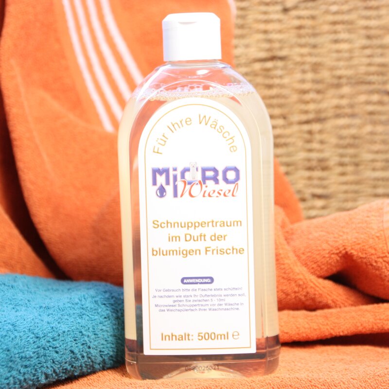 Microwiesel Schnuppertraum für Ihre Wäsche, 500 ml Rosenblüten