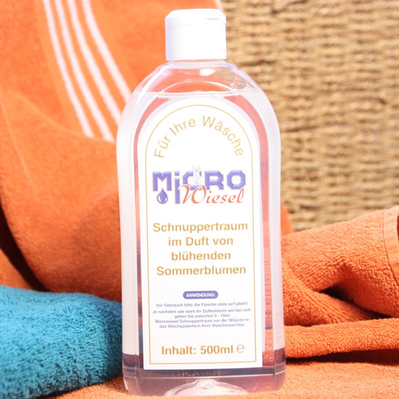 Microwiesel Schnuppertraum für Ihre Wäsche, 500 ml Rosenblüten