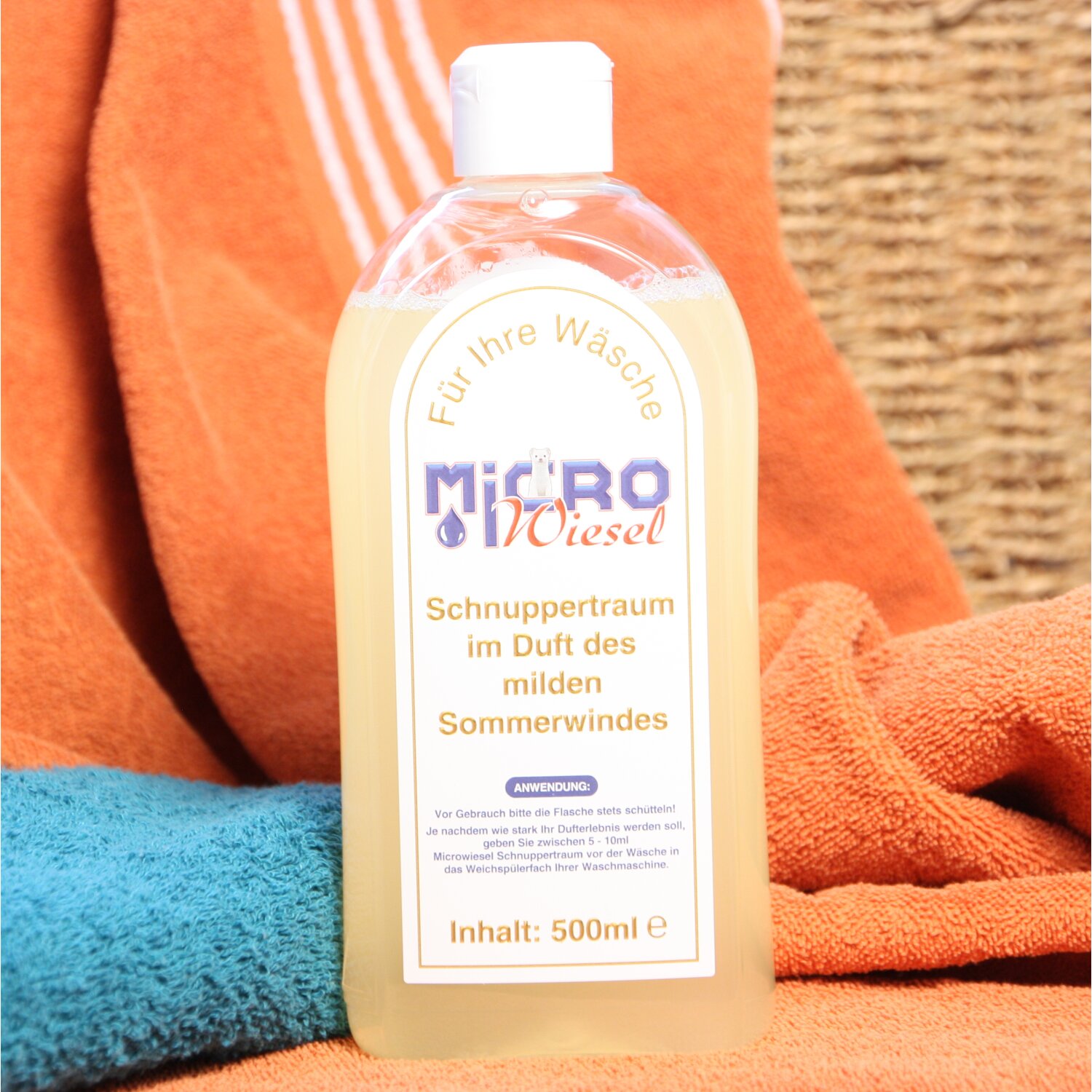 Microwiesel Schnuppertraum für Ihre Wäsche, 500 ml Zedernholz