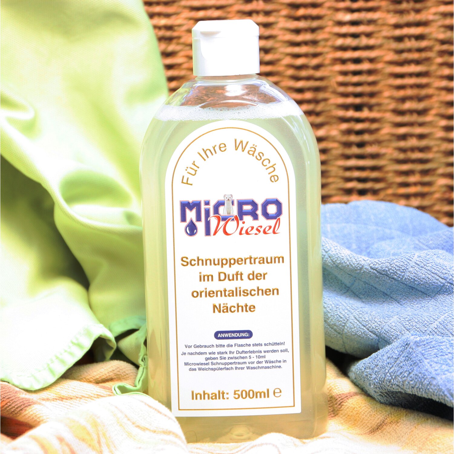 Microwiesel Schnuppertraum für Ihre Wäsche, 500 ml Zedernholz