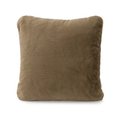 Microfaser Luxus Wohnkissen Merino, ca. 50x50 cm