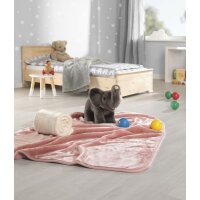 Microfaser Wohndecke Premium Cashmere Feeling Kinderkollektion - verschiedene Größen und Farben