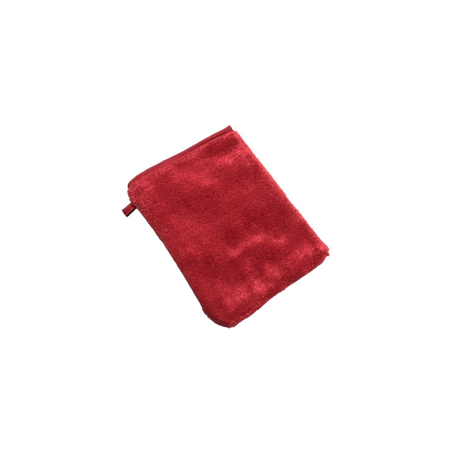 Microfaser Waschhandschuh in Teddy-Plüsch-Qualität, 1 Stück