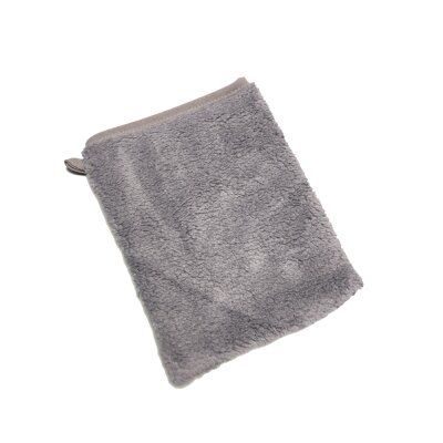 Microfaser Waschhandschuh in Teddy-Plüsch-Qualität, 1 Stück