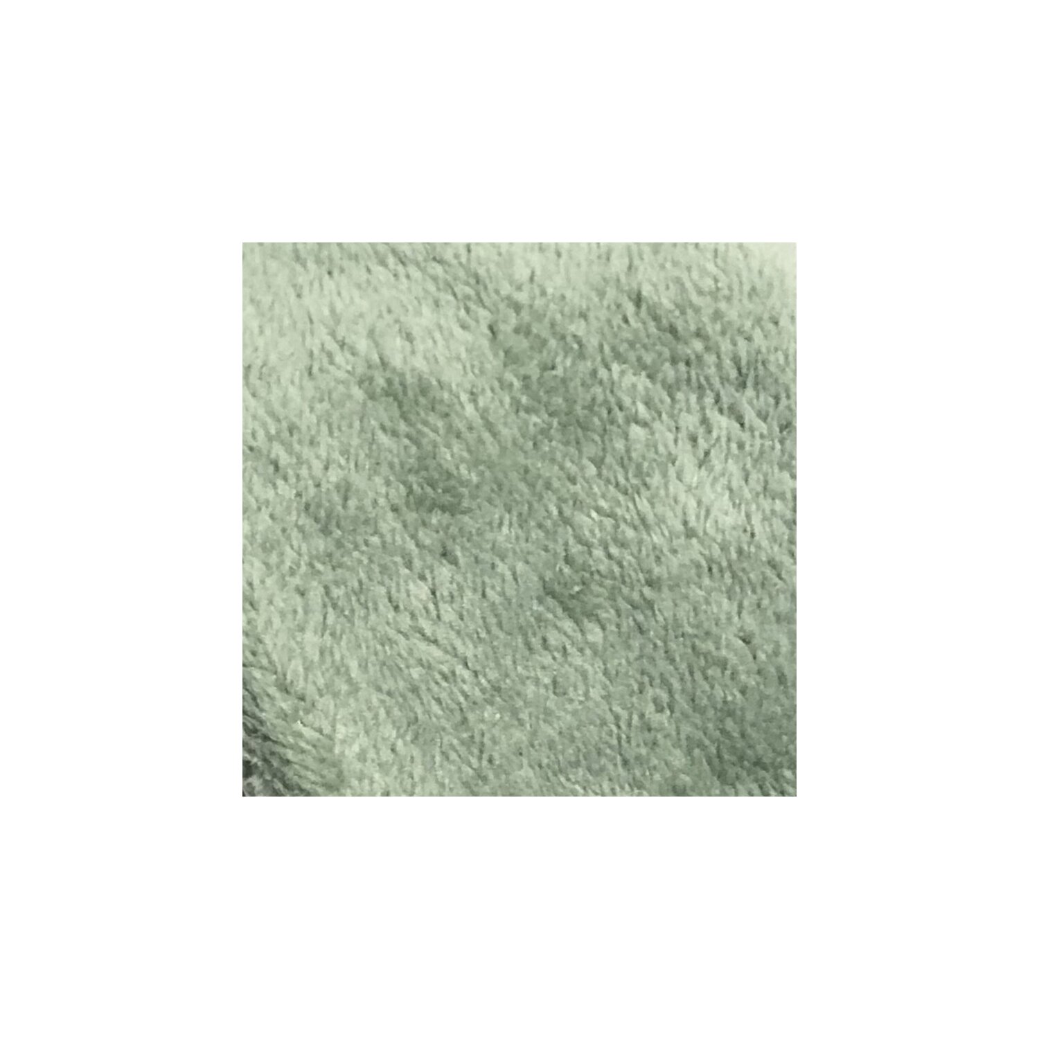 Microfaser Waschhandschuh in Teddy-Plüsch-Qualität, 1 Stück emeraldgrün