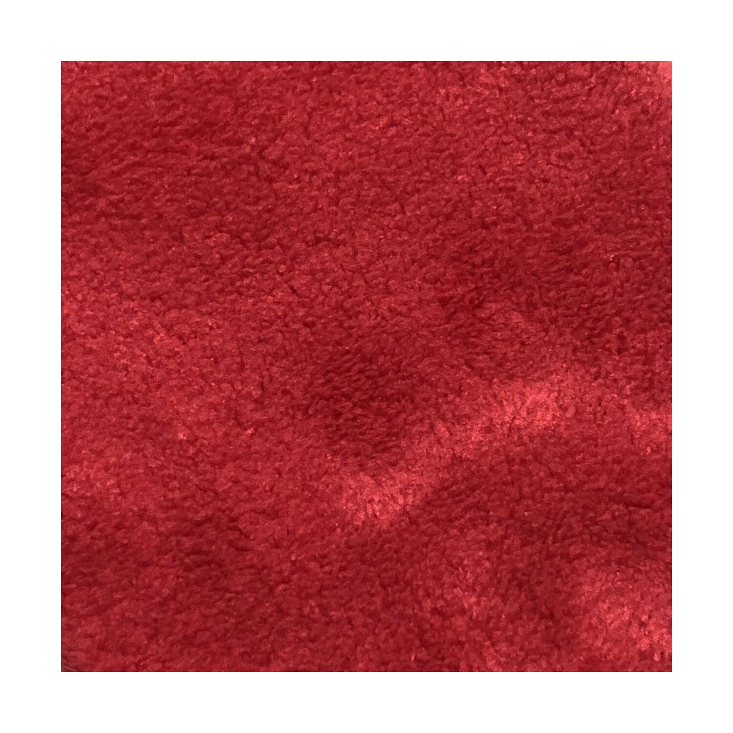 Microfaser Seiftuch in Teddy-Plüsch-Qualität, ca.30x30 cm, 1 Stück weinrot