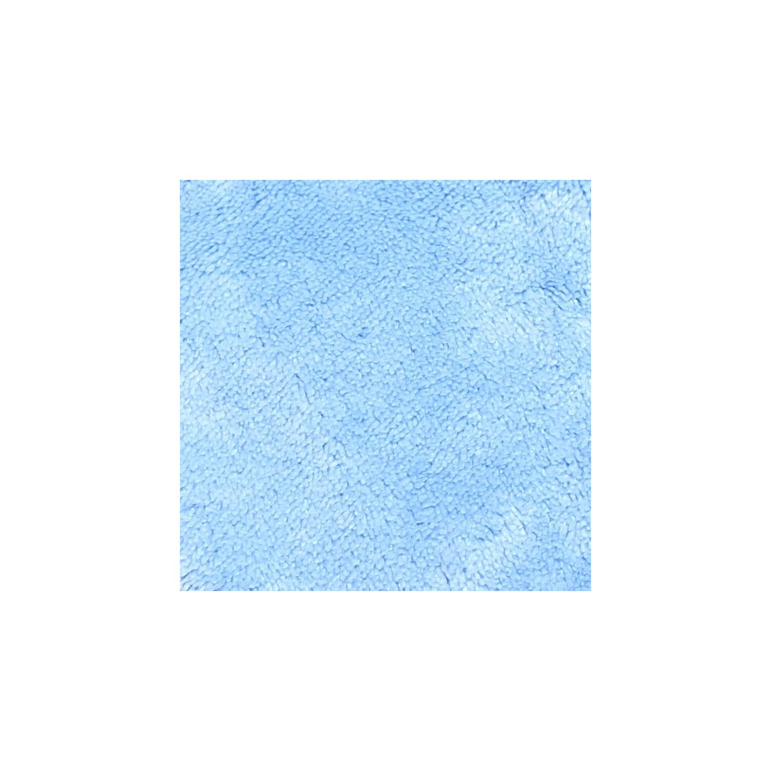 Microfaser Handtuch in Teddy-Plüsch-Qualität, ca. 50x100 cm, 1 Stück mittelblau