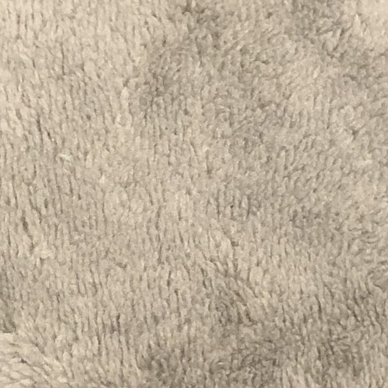 Microfaser Saunatuch in Teddy-Plüsch-Qualität, ca. 100x200 cm, 1 Stück silber