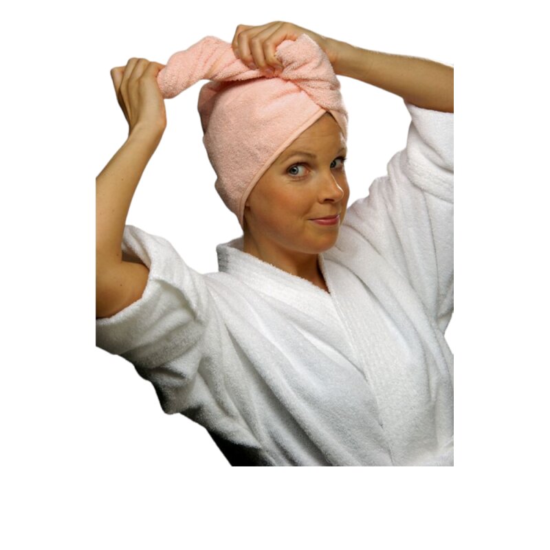 Microfaser Haarturban in Teddy-Plüsch-Qualität, 1 Stück emeraldgrün - NEU -