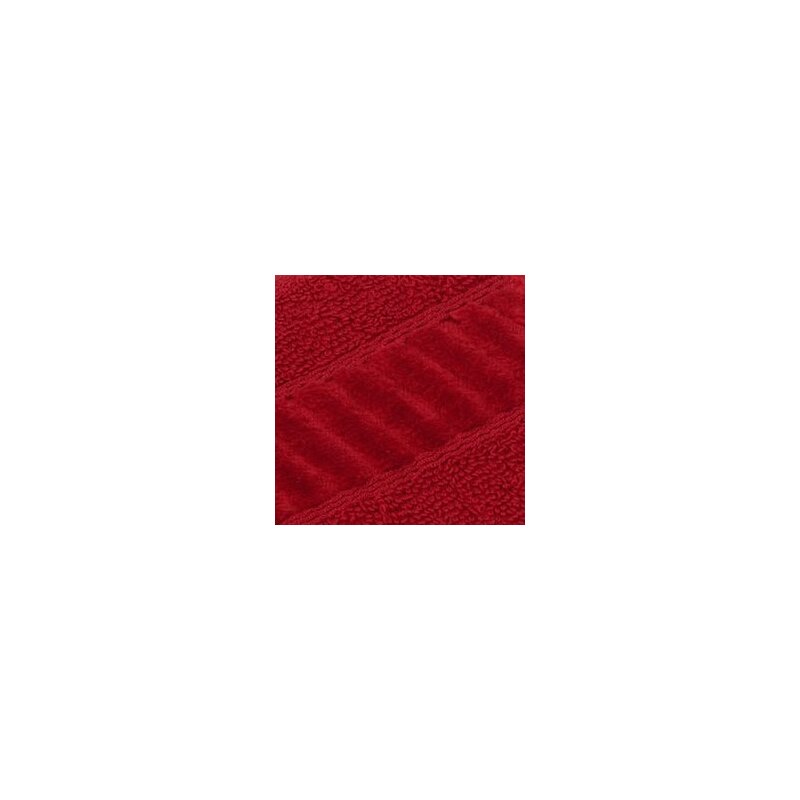 Bio-Baumwolle Gästehandtuch, ca. 30x50 cm, 1 Stück rot