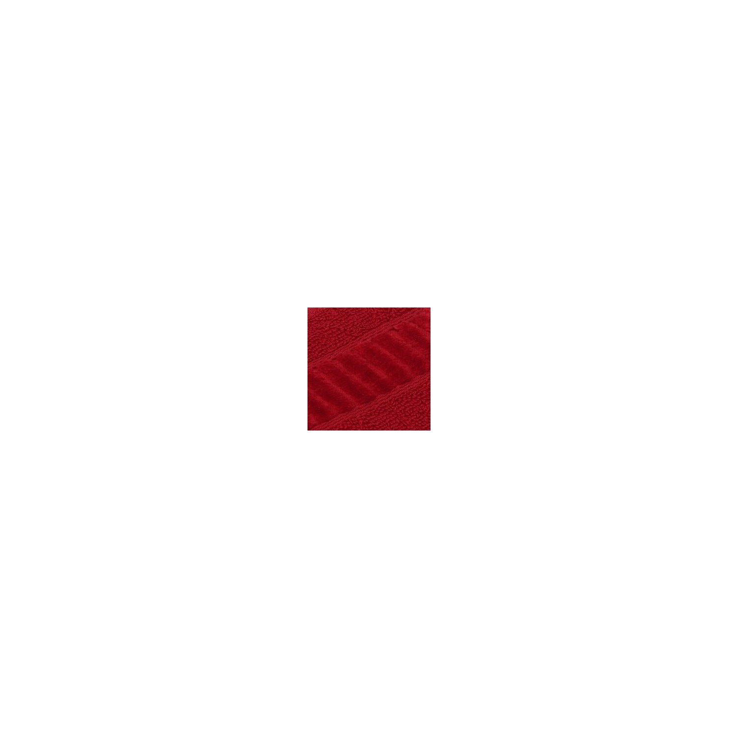Bio-Baumwolle Handtuch, ca. 50x100 cm, 1 Stück rot