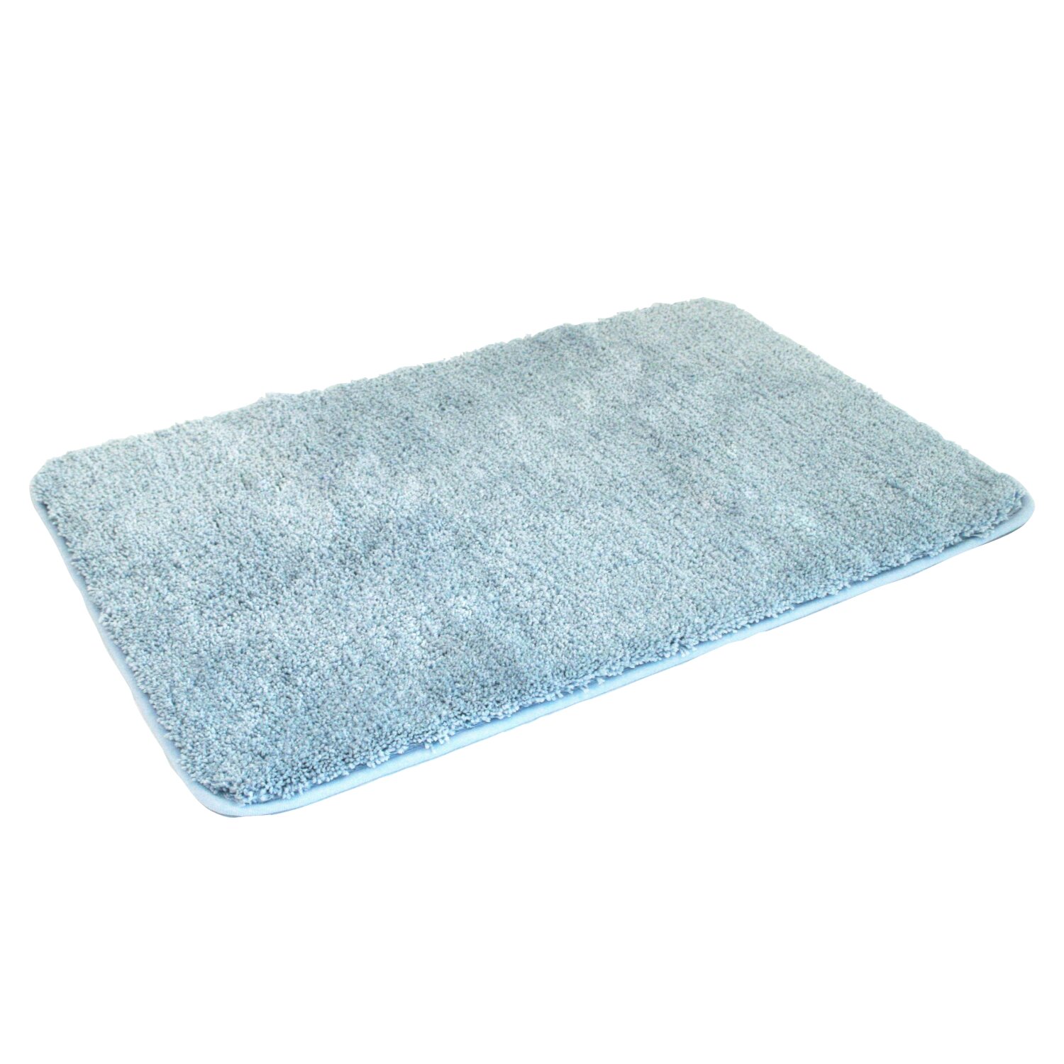Microfaser Badmatte, ca. 50x80 cm hellblau