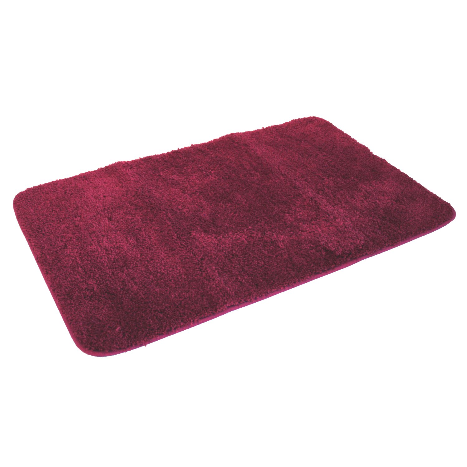 Microfaser Badmatte, ca. 60x100 cm bordeaux
