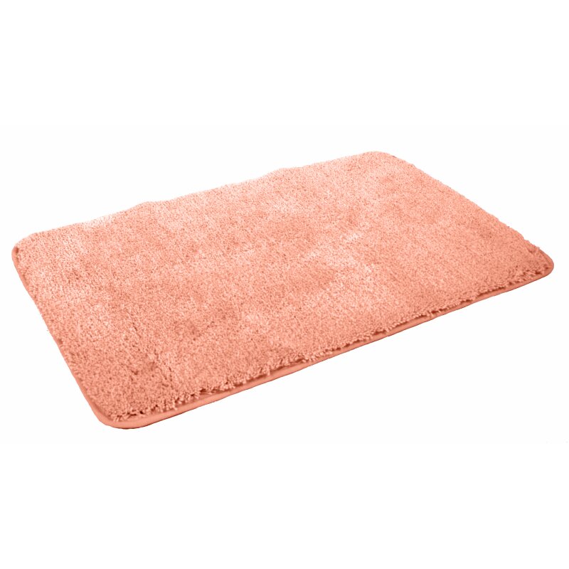 Microfaser Badmatte, ca. 60x100 cm koralle