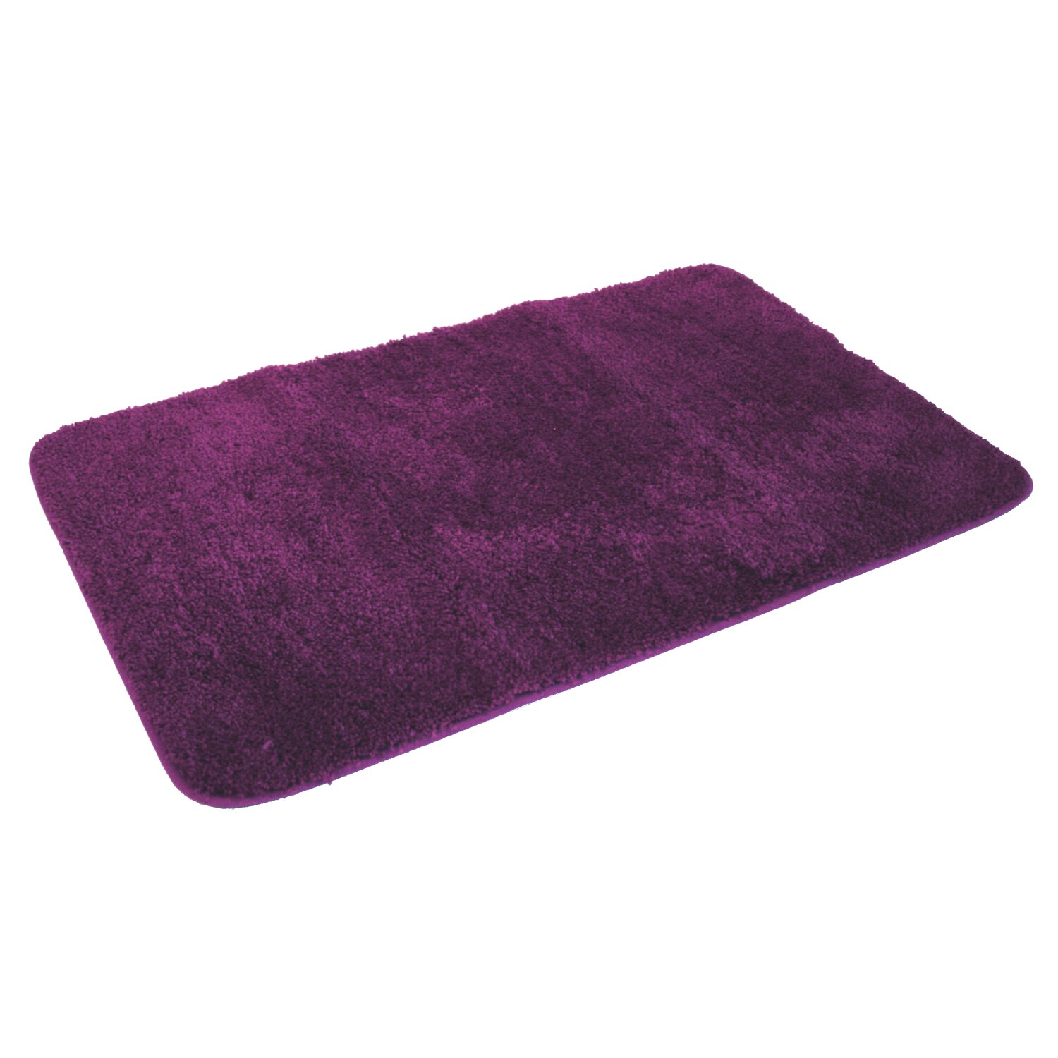 Microfaser Badmatte, ca. 70x120 cm aubergine