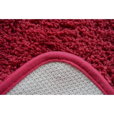 Microfaser Badmatte halbrund, ca. 50x80 cm