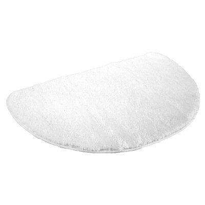 Microfaser Badmatte halbrund, ca. 50x80 cm