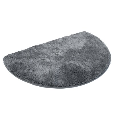 Microfaser Badmatte halbrund, ca. 50x80 cm