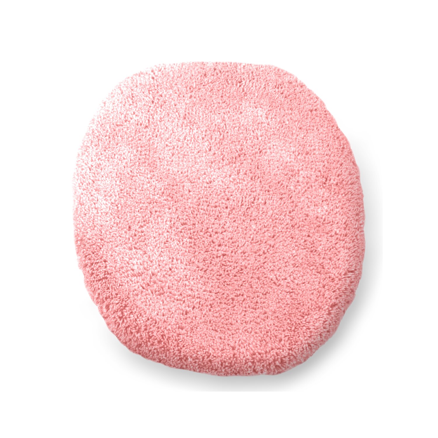 Microfaser WC Deckel Bezug, ca. 47x50 cm rosa
