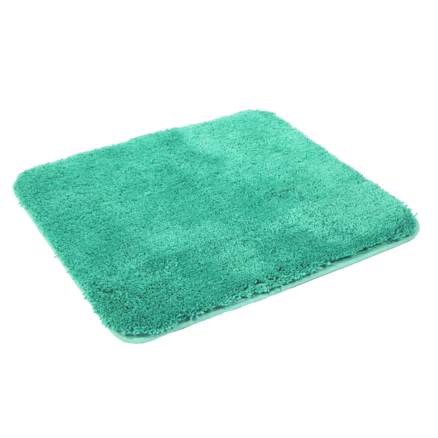 Microfaser WC Vorlage für Hänge- WC, ohne Ausschnitt, ca. 50x55 cm smaragd