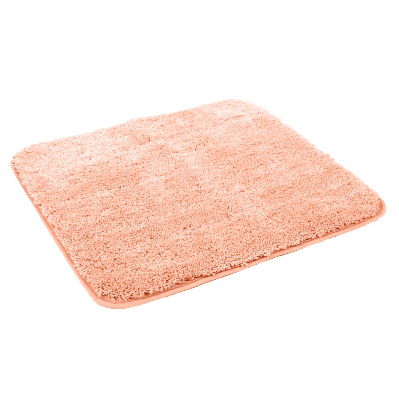 Microfaser WC Vorlage für Hänge- WC, ohne Ausschnitt, ca. 50x55 cm koralle