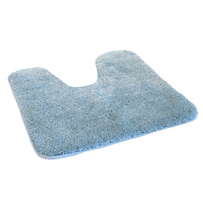 Microfaser WC Vorlage für Stand-WC, mit Ausschnitt, ca. 50x55 cm