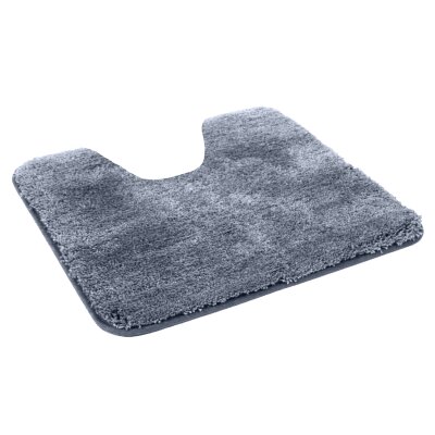 Microfaser WC Vorlage für Stand-WC, mit Ausschnitt, ca. 50x55 cm