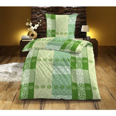 Bettwäsche in Baumwolle Satin, ca. 80x80+135x200 cm, verschiedene Modelle