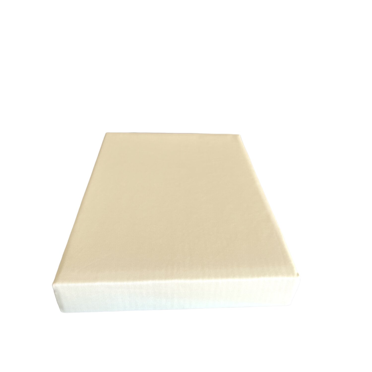 Microfaser Spannbetttuch ca. 140x200 cm vanille