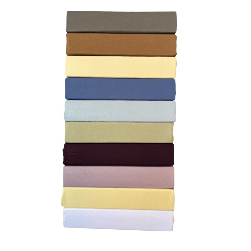 Microfaser Spannbetttuch ca. 140x200 cm vanille