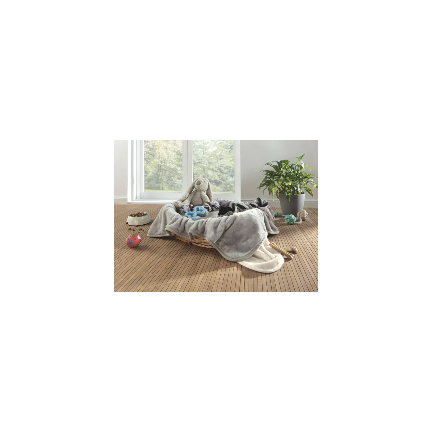 Microfaser Hundedecke Premium Cashmere Feeling Qualität - verschiedene Größen und Farben