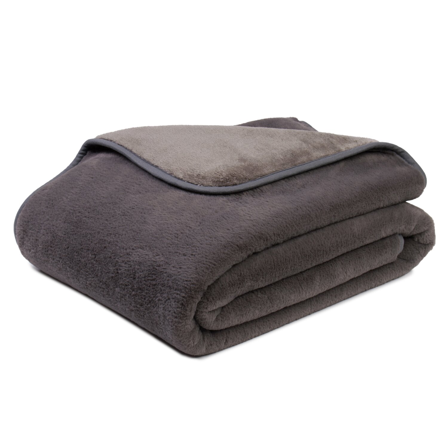 Microfaser Luxus Wendewohndecke Merino, verschiedene Größen und Farben