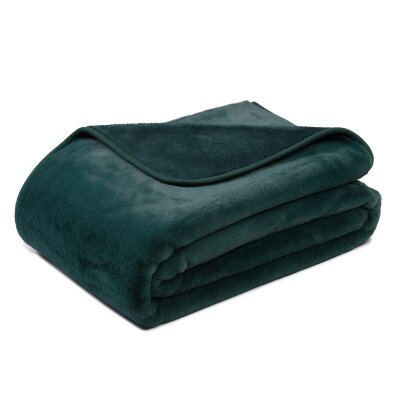 Microfaser Luxus Wendewohndecke Merino, verschiedene Größen und Farben