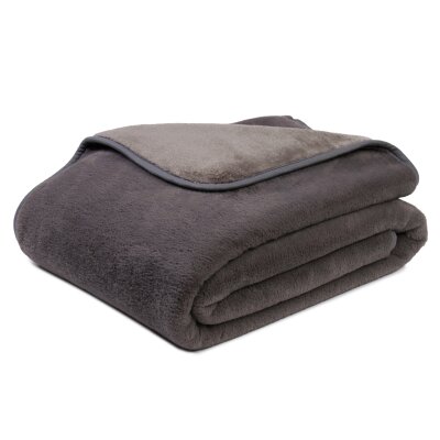 Microfaser Luxus Wendewohndecke Merino, verschiedene Größen und Farben
