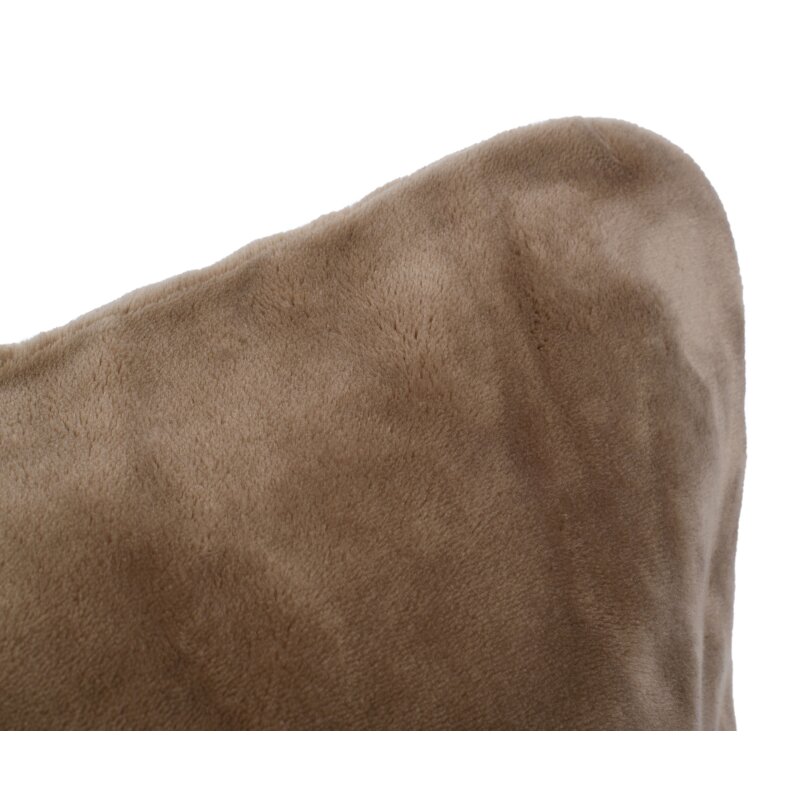 Microfaser Wohndecke Premium Cashmere Feeling, in verschiedenen Größen und Farben ca. 130x170 cm-taupe