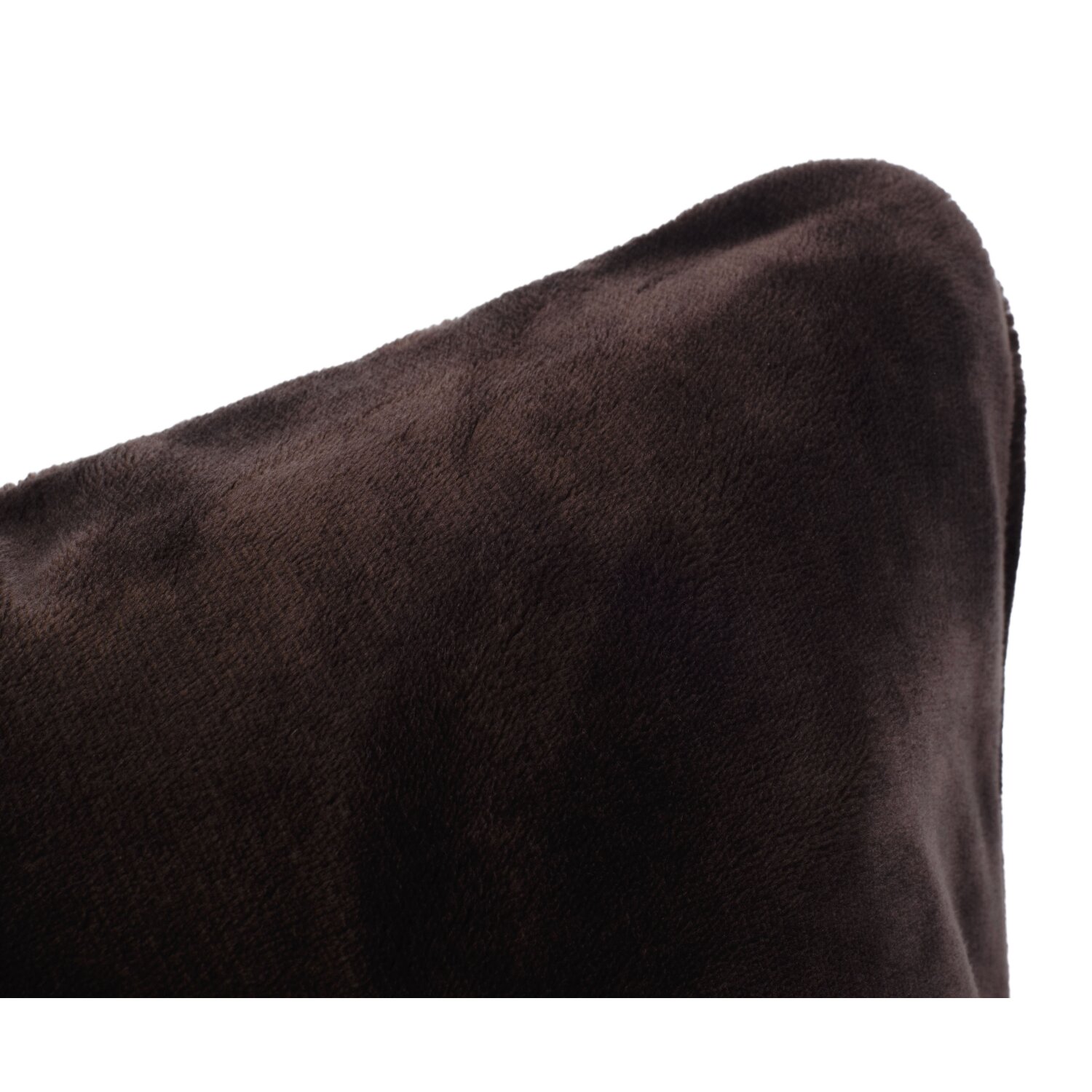 Microfaser Wohndecke Premium Cashmere Feeling, in verschiedenen Größen und Farben ca. 220x240 cm-schokobraun