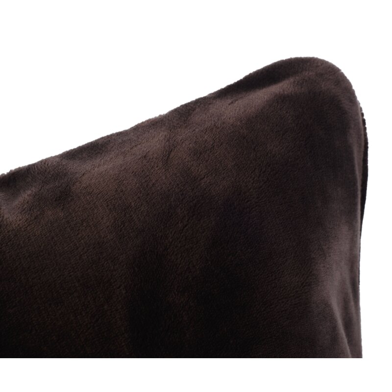 Microfaser Wohndecke Premium Cashmere Feeling, in verschiedenen Größen und Farben ca. 220x240 cm-schokobraun