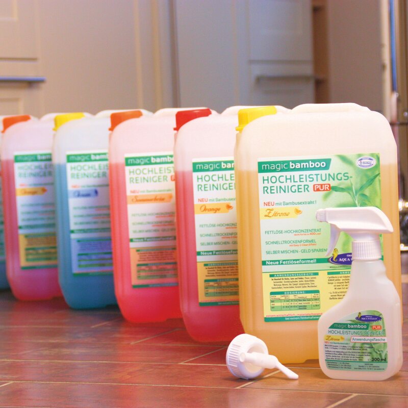Aqua*Clean Hochleistungsreiniger "magic bamboo", 5 Liter Ocean