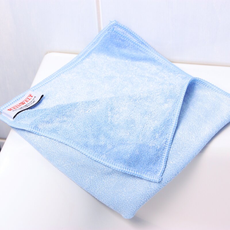 Reinwelt Microfaser Reinigungstuch, 10 Stück, Premiumqualität, ca. 40x40 cm bordeaux