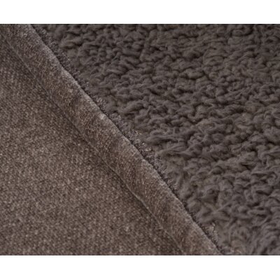 Microfaser Chenille Wendewohndecke, ca. 150x200 cm, 1 Stück salbei