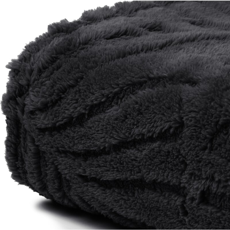 Microfaser Jacquard Wohndecke, ca. 150x200 cm, 1 Stück