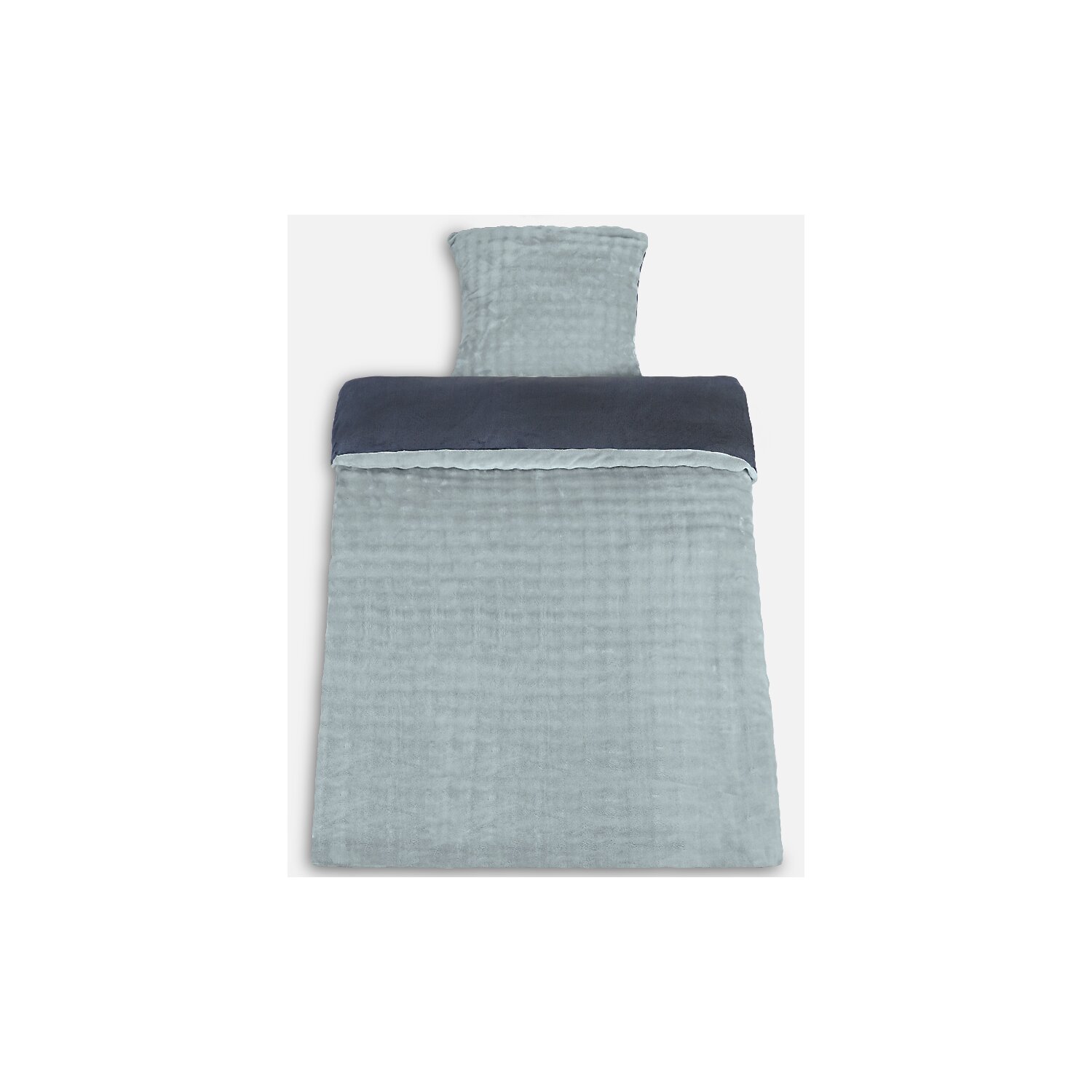 Microfaser Winterbettwäsche Cashmere Touch Karo Optik 2-teilig (ca. 80x80 cm + 135x200 cm) bordeaux/anthrazit