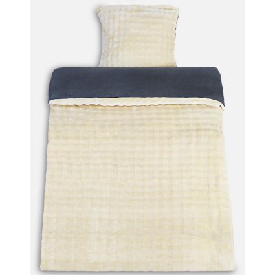 Microfaser Winterbettwäsche Cashmere Touch Karo...