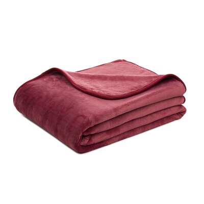 Microfaser Kuscheldecke aus 100% recyceltem Material, ca. 150x200 cm